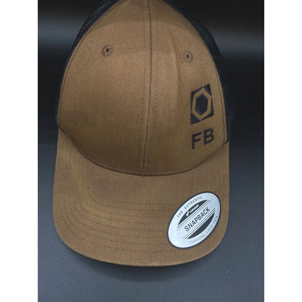 Facebook Snapback FB Logo Hat Prineville Oregon Facebook Center Mesh Back - Picture 2 of 9